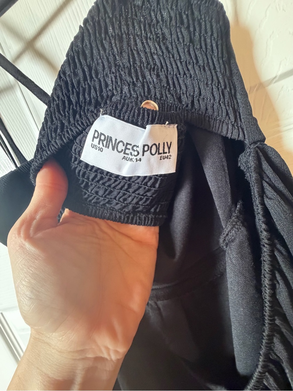 Princess Polly Black Spaghetti Strap Maxi Dress - Picture 3 of 15